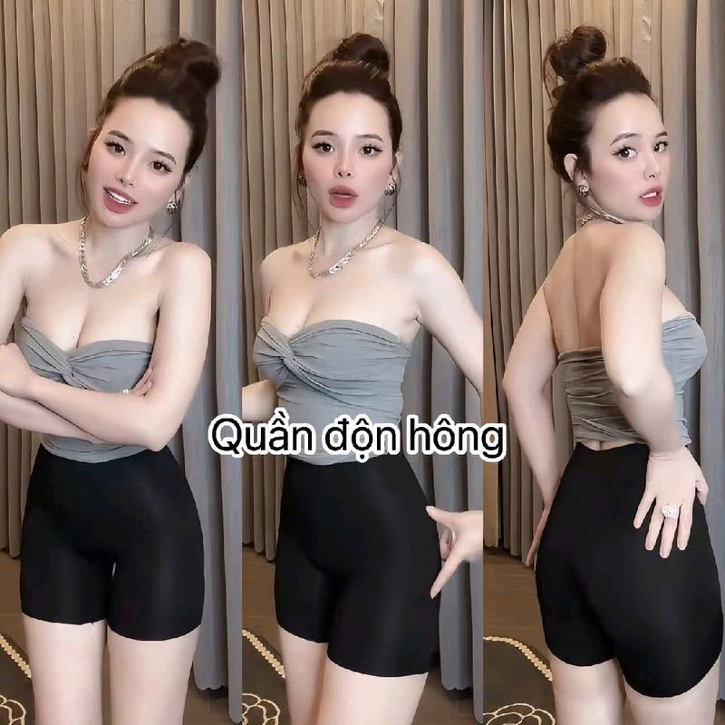Quần Độn Hông Tạo Hốc Eo Hỗ Trợ Mặc Váy Body 4 Kích Cỡ