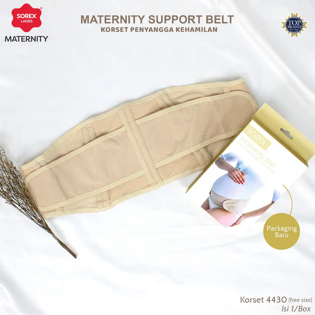 Sorex Maternity Support Belt Korset Penyangga Kehamilan 4430 Freesize