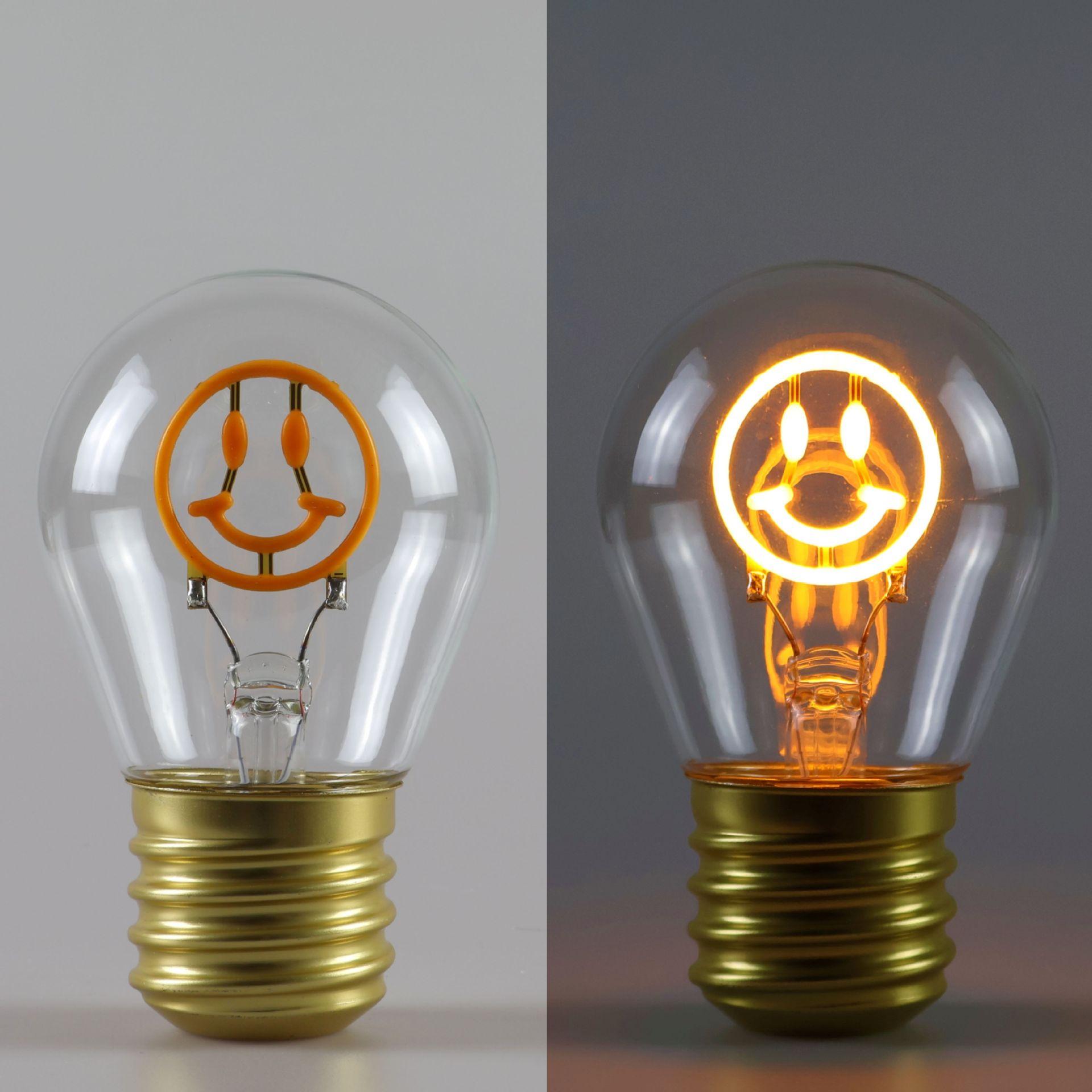 Edison cartoon shape light bulb LED charging light bulb color fun decorative lamp portable night light