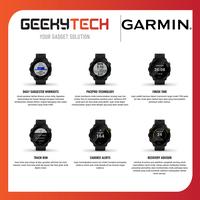 Gambar Garmin Forerunner 55 Smartwatch - Garansi Resmi TAM 2 Tahun - Black dari GeekyTech Kota Administrasi Jakarta Selatan 2 Tokopedia
