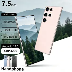 [Service Center] Mobile phone Android 14 12GB+512GB 72MP+108MP 5G Baterai 8000mAh Layar 7,5 Inci Sistem Vapor Chamber Pro dengan RGB Backlight Smartphone Gaming Fast Charging 45W Garansi Resmi Bisa COD