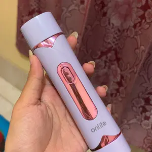 Onlife Alat Cukur Wanita Mini Epilator Shaver Hair Pencukur Bulu Ketiak Desain Kepala Ganda Tahan Air IP67 & Gift Senter Cepat Facial Gatal Halus Kaki Mesin Tangan Wajah