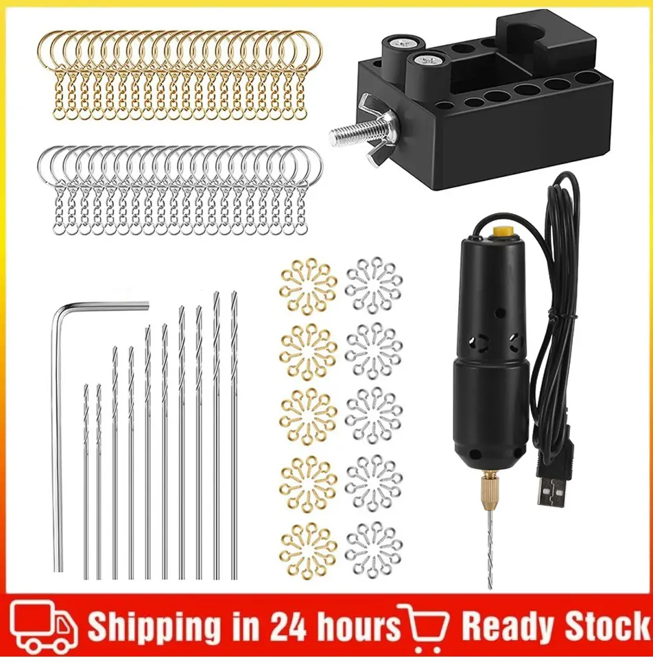 Handheld Mini Electric Drill Tools For Resin Jewelry Making Wood Craft Engraving Pen Tool