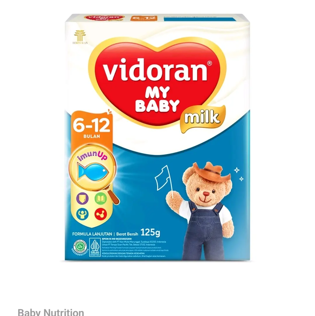Vidoran My Baby 6-12 bulan 125 gram /350 gram / 575 gram / 925 gram Bayi