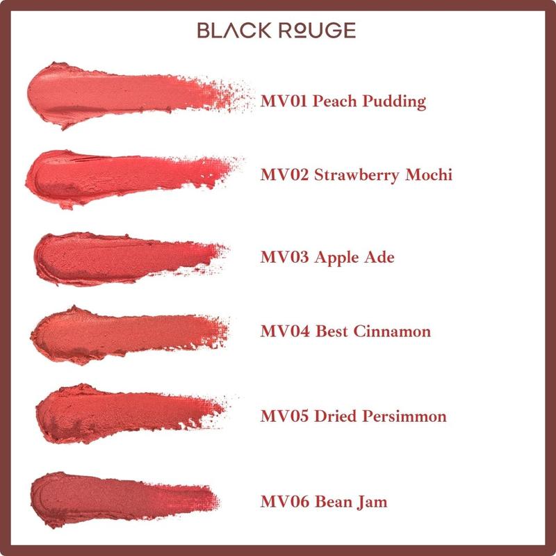 FREE GIFT Muddish Cushion velvet - 6 Colors - Lip Velvet - Creamy | Black Rouge 6
