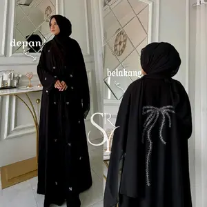 ABAYA PITA // ABAYA COQUETTE// ABAYA TERBARU // ABAYA LUCU // ABAYA DUBAI //GAMIS MEWAH // BAJU GAMIS MUTIARA Muslim Wanita