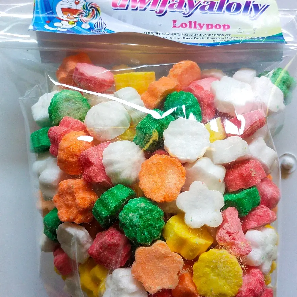 Permen satru asem gula halus Candy Makanan Kering Cemilan Snacks Food