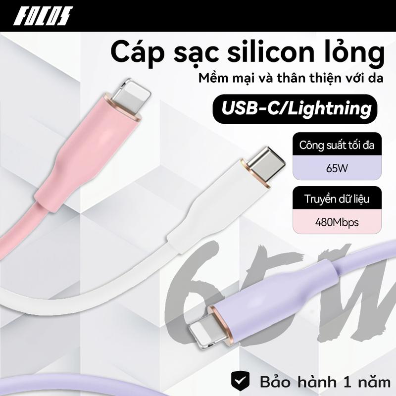 Cáp dữ liệu sạc siêu nhanh Dây Cáp PD 60W Nối Đầu Type-C Sang Đầu Sạc Nhanh Hỗ Trợ Truyền Dữ Liệu 480Mbps Thích hợp cho điện thoại thông minh iPhone Samsung Xiaomi và Redmi Phụ kiện điện thoại thông minh