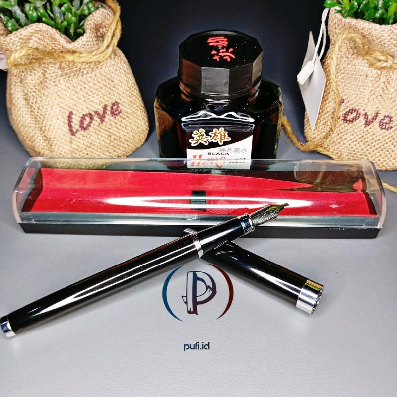 Fountain Pen Kaligrafi Nib Khusus untuk Penulisan Al-Qur'an dan Ijazah - Note, Muslim, Stationery 0