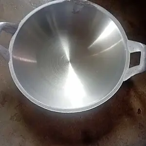 SUPER wajan penggorengan kuali TIGA RODA merk super kuwali cekung alumunium tebal tigaroda ceper anti lengket