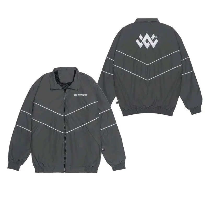 Westgods Jacket Tracktop Grey List White