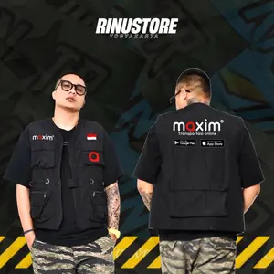 ROMPI/VEST maxim Custom | Desain Keren | HARGA MURAH kualitas nggak murahan | FREE STIKER ROMPI/VEST maxim Custom | Desain Keren | HARGA MURAH kualitas nggak murahan | FREE STIKER