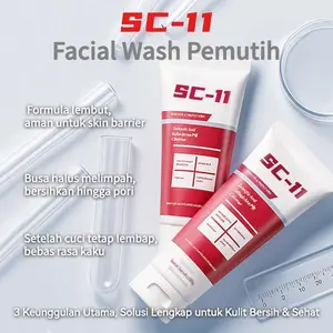 Skin&Cleaning SC-11 Salicylic Acid Gentle Low pH Cleanser untuk Kulit Berminyak dan Berjerawat Membersihkan Dalam dan Lembut