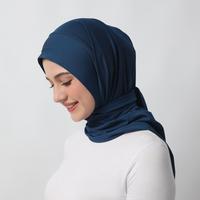 Gambar HIA Everywear Mahveeca Hijab Instan Hijab Sport Hacktive Fabric Warna Navy dari HIA EveryWear Kota Bandung 2 Tokopedia
