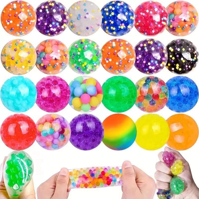 Product Introduction of Decompression toys, sensory pinch music, pinch water balls 4