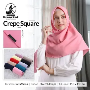 Saudia Ansania - hijab square - kerudung segiempat - jilbab segi empat Promo Cuci Gudang diskon 50%