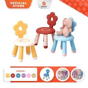 Kursi Anak Belajar Mini Lucu Plastik Kuat Kokoh Anti Licin - WL132 Furniture