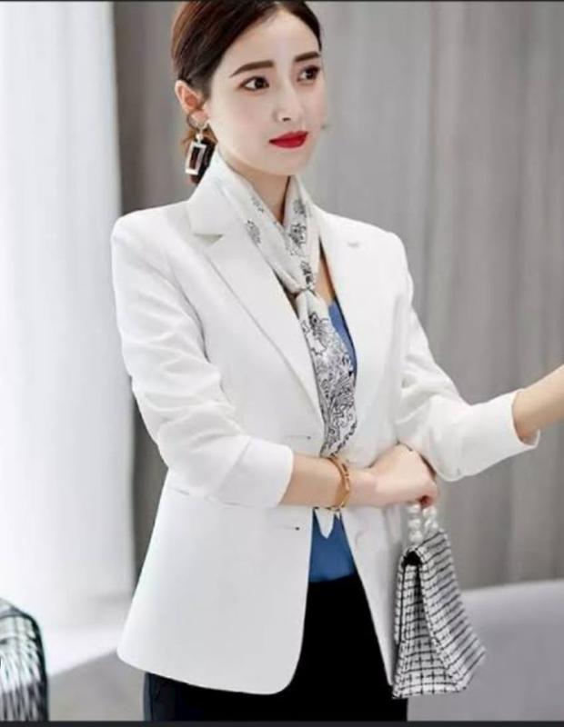 jas blazer wanita, jas kantor wanita, jas slimfit wanita 1