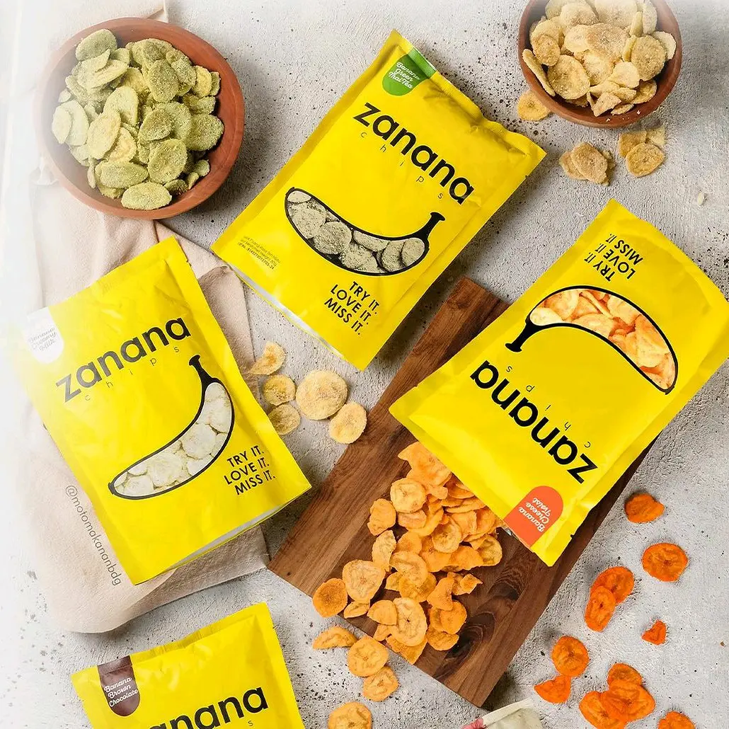 Zanana Chips 80 gram | Keripik Pisang Bandung