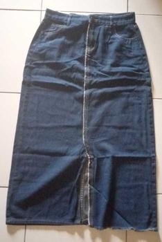 Product Review of Ootd Rok Wanita Casual Irregular Korea Fashion Mewah Maxi Skirt from M**✨ 0