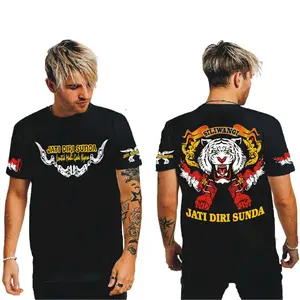 Kaos Distro Pria Lengan Pendek - KAOS SILIWANGI - Kaos Oblong Pria Dewasa - Tshirt -  Baju Hitam Motif Sablon Keren Lembut Nyaman