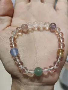 [NEW ARRIVAL] B242 Gelang Strawberry Quartz & Agate High Quality
