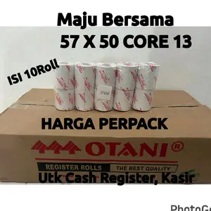 Kertas Struk Thermal Roll 57x50 Isi 10Roll Merk Otani
