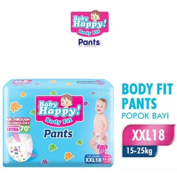 Popok Bayi Happy Baby Pants S38 M32 L28 XL26 XXL24 - Diapers 4