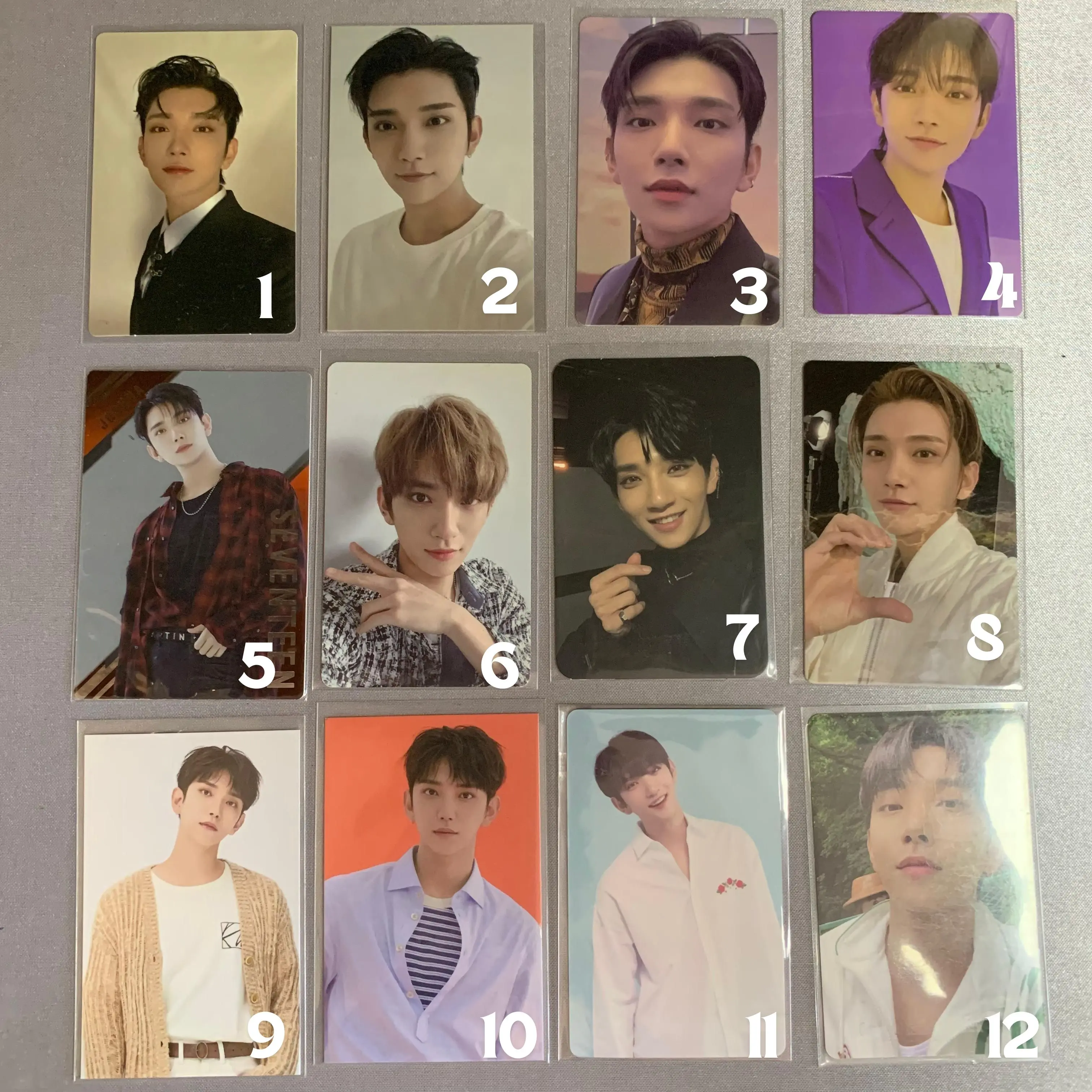 Official Photocard PC Joshua Seventeen Hong Jisoo Ji Soo