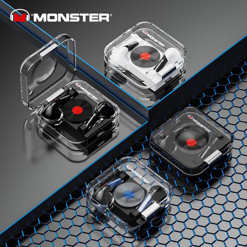 Original Monster XKT01 HiFi Music Gaming Sports Wireless Bluetooth 5.…