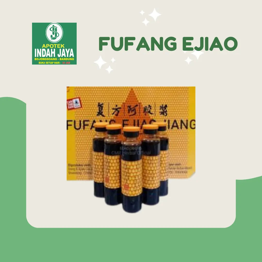 Herbal FUFANG EJIAO JIANG Penambah Darah & Trombosit untuk Anemia, Sakit Kepala, dan Gangguan Siklus Haid