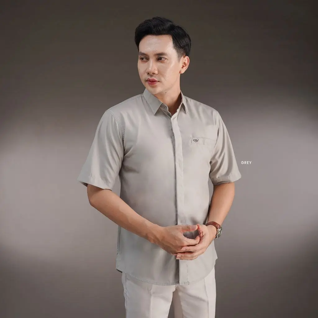 [Koko Lengan Pendek] Gray