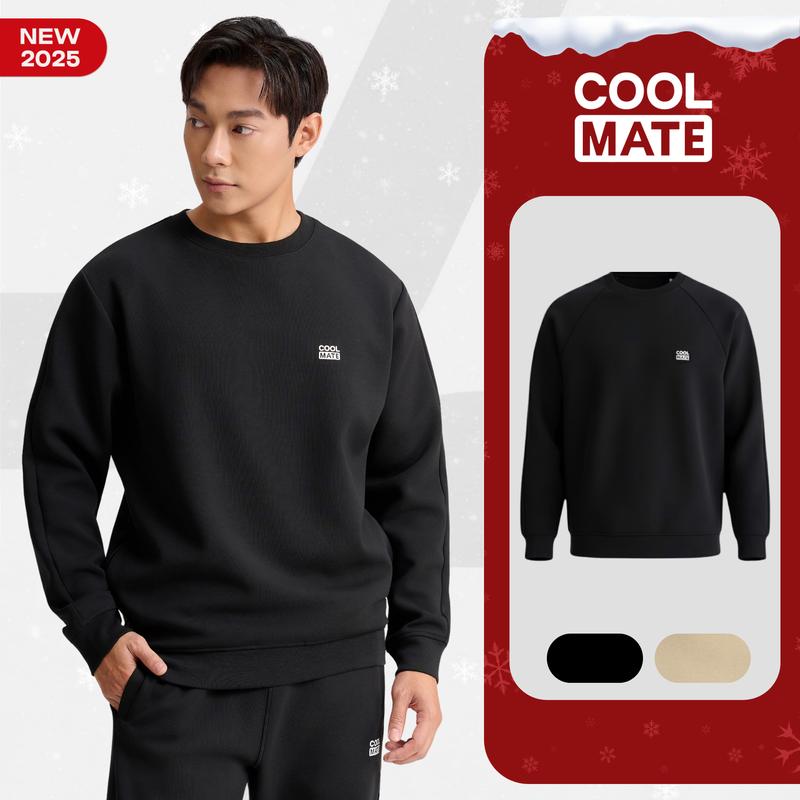   MUA 2 GIẢM 10%  Áo nỉ Sweater nam thể thao Vital Active thoáng khí giữ ấm cơ thể - FW25 - Coolmate 