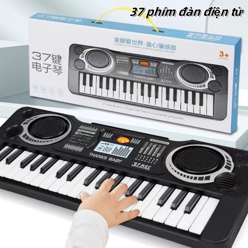 Giáo Dục Trẻ Em Đàn Piano Điện Tử Bàn Phím Đồ Chơi Di Động Nhạc Cụ Đàn Organ Học Tập Và Tập Thể Dục Unisex Tuổi 3-12