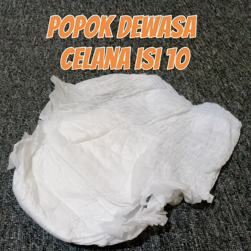 Popok Celana Dewasa isi 10 pcs - Ukuran M-L-XL-XXL pampers orang tua 1