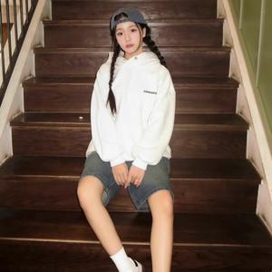 YXF CONFIDENT Hoodie – 100% Cotton 300GSM, Oversized Sweatshirt for Men & Women, Minimalist Streetwear Longsleeve Casual Pullover Lingerie Tops Menswear