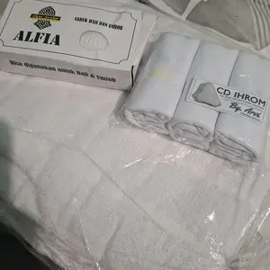 Baju Kain Ihrom Bahan Katun Untuk Umroh Dan Haji Dewasa Pria