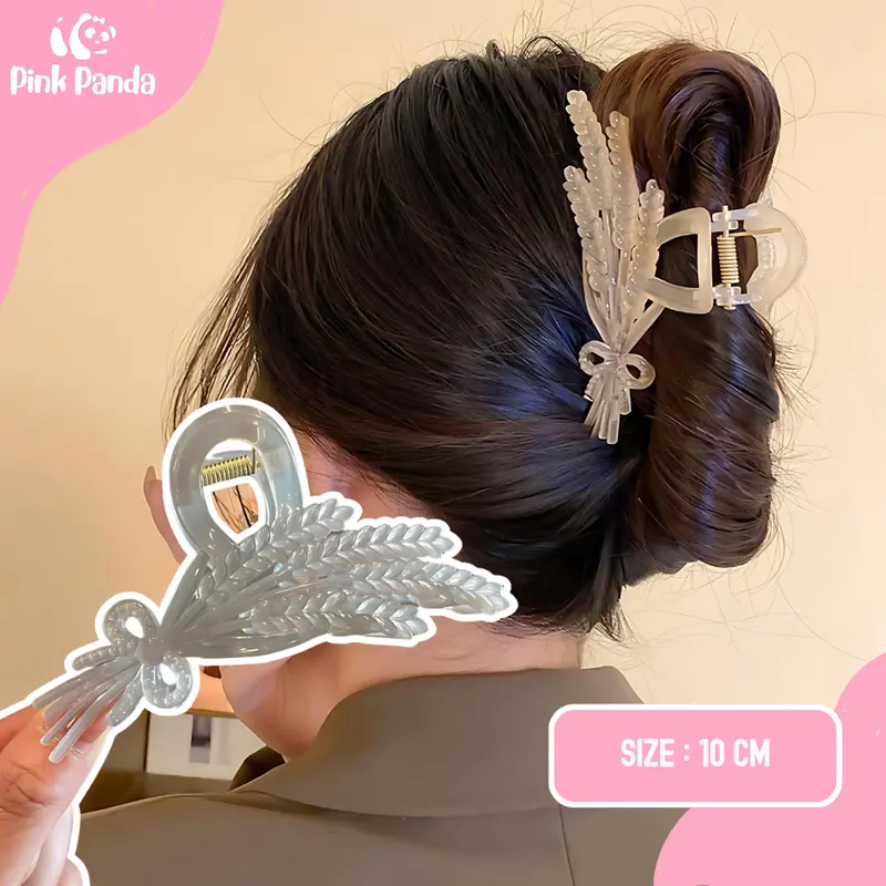 Paket Jepitan Rambut Korea Aesthetic 80pcs Paket Usaha Aksessoris Rambut Wanita Bahan Plastik Free Ikat Rambut 7