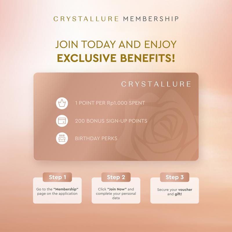 Crystallure Supreme Revitalizing Rich Cream 50 g - Skincare Moisturizer Pelembab Wajah dan Perawatan Wajah Anti Aging (Day Cream and Night Cream) with Gold Peptide Crystals, YouthGlow Active, dan SPF 35 PA +++ 6