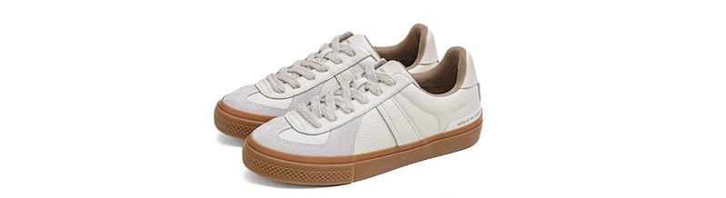Product Introduction of Maden Men's Full Grain Leather Training Shoes Daily Breathable Low Top Sneakers Outdoor Casual Sports Shoes Retro German Trainer for Men 9