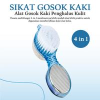Gambar Sikat Kaki 4 in 1 Penghalus Tumit Wanita Pria || Sikat Kaki 4 in 1 Penggosok Kapalan Kasar - Alat Gosok Kaki 4in1 / Pedicure Batu Apung Gagang 4in1 / Alat Pedicure dari Ouboli Distributor Kab. Tangerang 1 Tokopedia