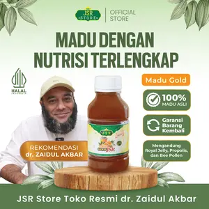 MADU GOLD JSR dr Zaidul Akbar Madu Anak 100% Asli & Murni - 760gr -Madu madu untuk kesehatan