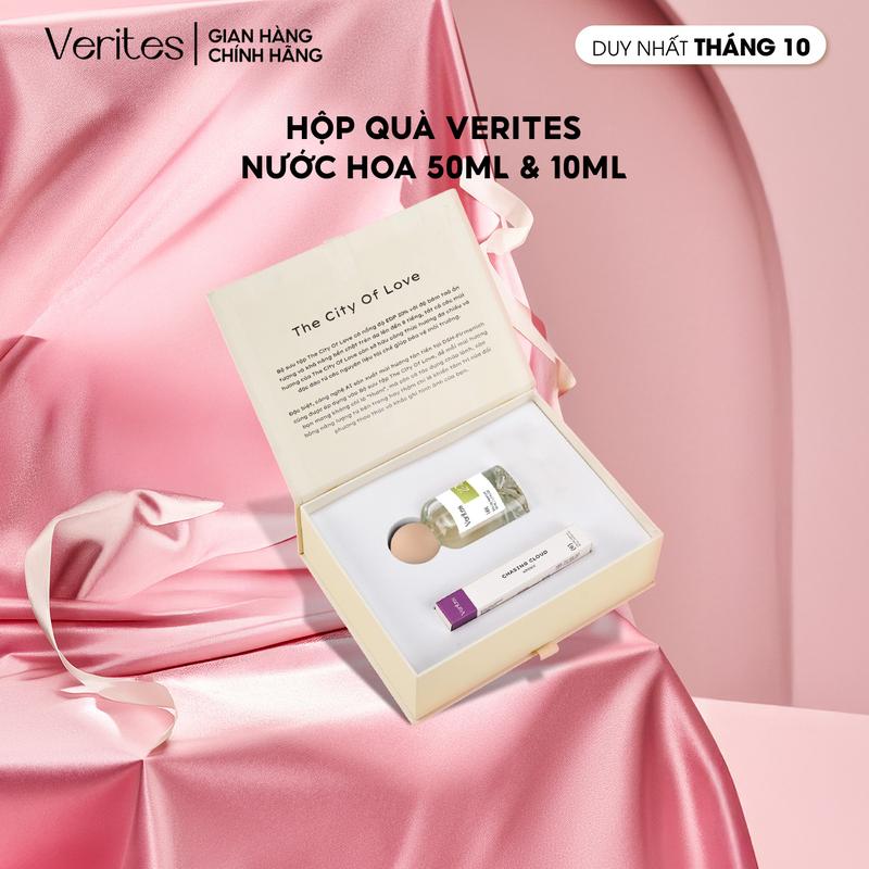 Hộp Quà VERITES nước hoa DALAT Trees 50ml + 10ml phong cách nhẹ nhàng nữ tính ấm áp gồm nước hoa Under DALAT Trees 50ml + 10ML EDP