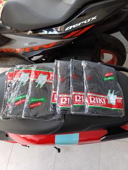 Product Review of PADIe - 8 (DELAPAN) PCS RIKI Kaos Dalam/Singlet Pria / Laki-Laki Cowok Putih/Hitam Size M, L, XL, LLL from G**] 0