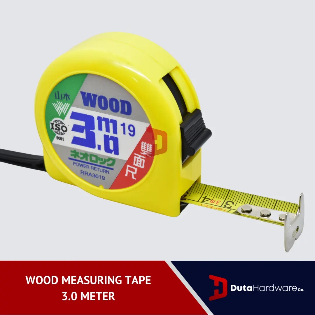 Wood 3.0 M - Meteran Wood 3 Meter