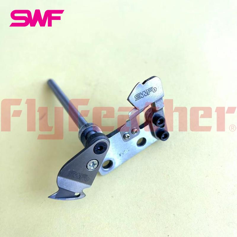 Product Introduction of SWF Korea Computerized Embroidery Machine KNIFE UNIT FIXED DRIVING KNIFE ASM MOVING MES 1