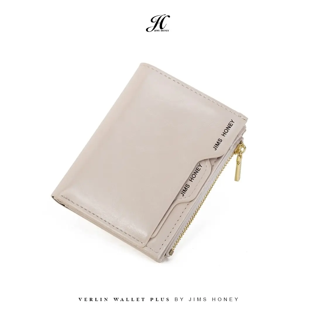 Jims Honey Dompet Kecil Verlin Plus Wallet Kartu Kulit Uang