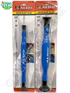 Alat Sekur Skur Klep Motor Motor Mobil 15-20mm 28-35mm ALDO 4021 4022 / Alat Gagang Plastik Skur Nyekur Double Cup Valve Sekir Kelep Motor ALDO