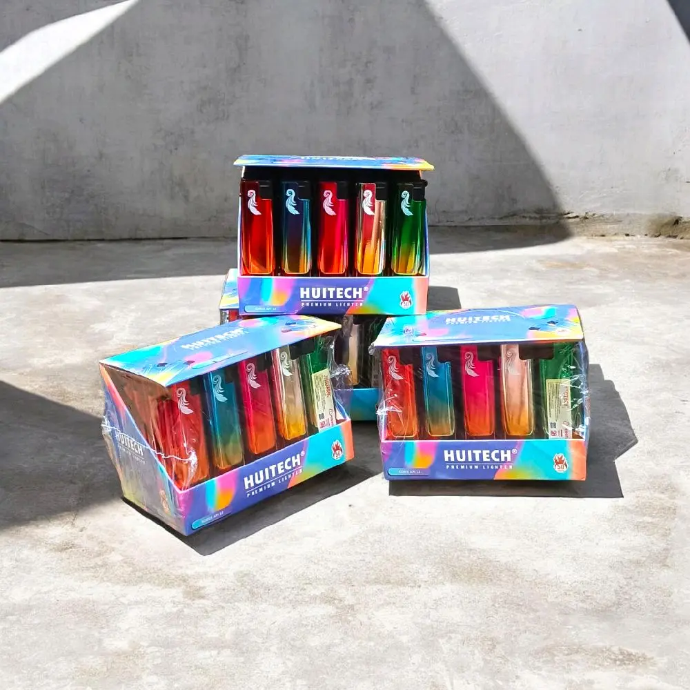 Korek Api Pelangi Bara Merk Huitech No 12 Isi 1 Box 25 Pcs
