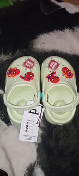 Product Review of Sandal Bunyi cit-cit Baim Anak Laki-laki  Size 20-23 Terbaru/sandalbaimbunyi/sandalspiderman from E**🥰 3